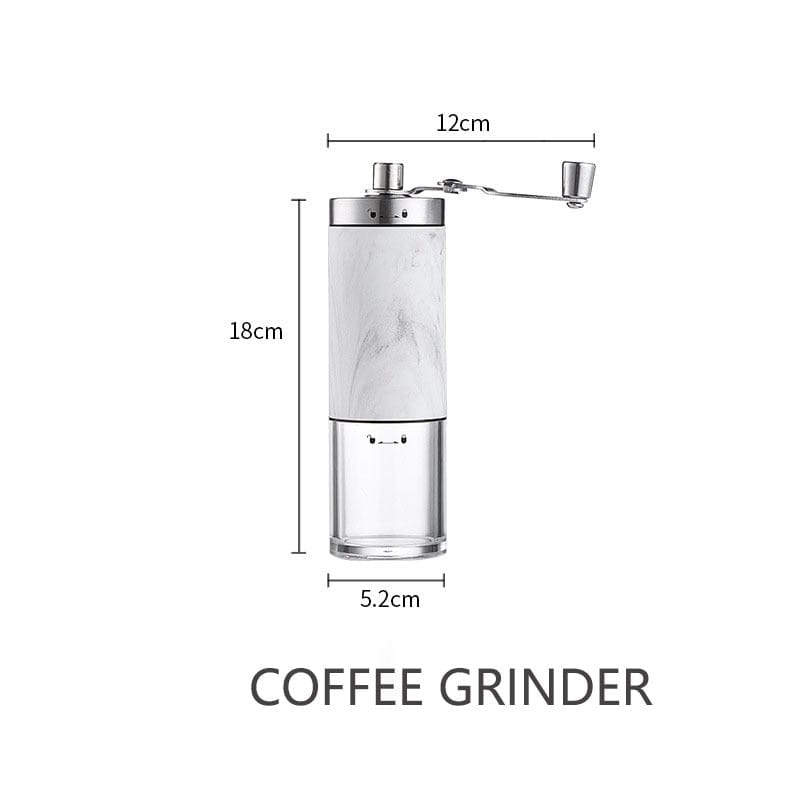 Manual Coffee Grinder Stainless Steel Hand Handmade Coffee Bean Burr Grinders Mill Kitchen Tool Home Grinders Coffee Accessories - Wowza