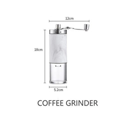 Manual Coffee Grinder Stainless Steel Hand Handmade Coffee Bean Burr Grinders Mill Kitchen Tool Home Grinders Coffee Accessories - Wowza