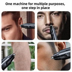 Electric Nose Hair Trimmer For Men And Women Available With Low Noise High Torque High Speed Motor Washable Nasal Hair