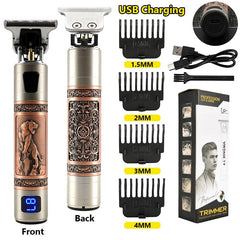 Electric Hair Clipper Hair Trimmer For Men Rechargeable Electric Shaver Beard Barber Hair Cutting Machine For Men Hair Cut