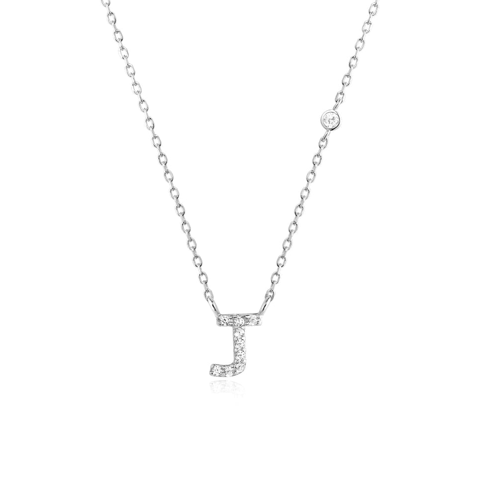 ANDYWEN 925 Sterling Silver Gold Small 26 Letters A- Z Zircon CZ Pendant Monogram Necklace Me 2020 Initial Alphabet M A Jewelry