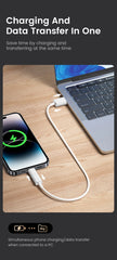 USB C Adapter for iPhone Lightning Male To Type c Adapter Female Fast Charging Converter USB Type C Male Adaptador for Ios iPad