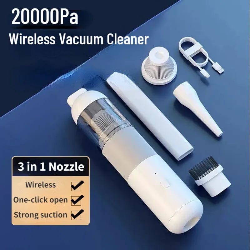 Car Vacuum Cleaner Portable Mini Handheld Vacuum Cleaner Smart Home Car Dual-purpose Mi Wireless 20000PA Dust Catcher