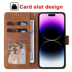 Leather Wallet Phone Case For iPhone 15 Pro Max 14 13 Mini 12 11 XS XR X SE 2022 8 7 6 6s Plus Flip Card Slot Holder Cover