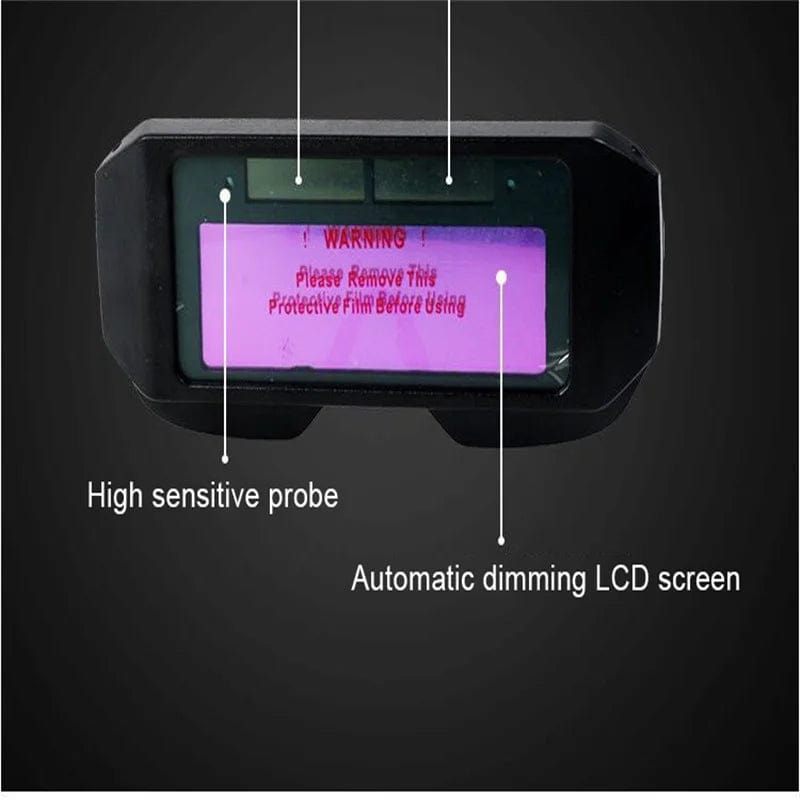 Automatic Dimming Welding Glasses Light Change Auto Darkening Anti- Eyes Shield Goggle for Welding Masks EyeGlasses