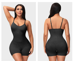 Open Crotch Bodysuit Shape wear Jumpsuit Body Shaper Compress Tummy Control Shapers Spandex Elastic Shape Seamless Smooth