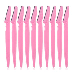 3/10Pcs Eyebrow Razor Eyebrow Trimmer Women Face Razor Hair Remover Eye Brow Shaver Blades for Cosmetic Beauty Makeup Tools