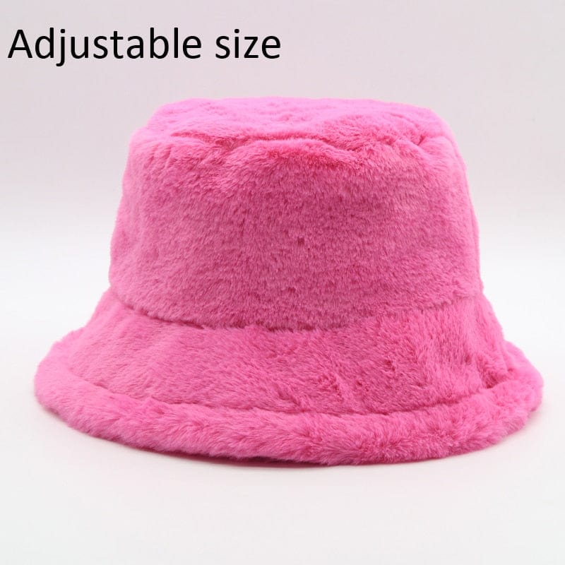 Winter Cow Leopard Faux Fur Fluffy Bucket Hats Women Outdoor Warm Sun Hat Soft Velvet Furry Fisherman Cap Girl Fashion Panama