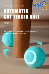 Smart Cat Toys Electronic Interactive Cat Toy Indoor Automatic Rolling Magic Ball Cat Game Accessories