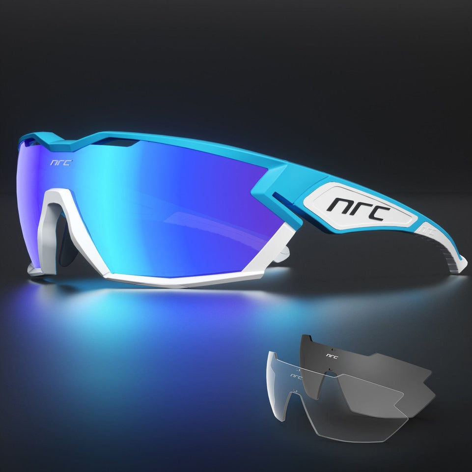 2023 NRC P-Ride Photochromic Cycling Glasses man Mountain Bike Bicycle Sport Cycling Sunglasses MTB Cycling Eyewear woman