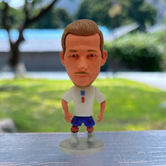 6.5cm Soccer Star Figure Mini Football Player Car Ornaments Collection Doll Star Sports Action Figures Souvenirs Toys Fans Gifts