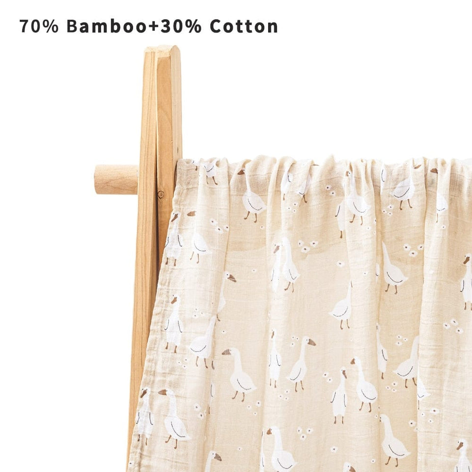 Kangobaby #My Soft Life# Hot Sale All Season Popular Design Muslin Swaddle Blanket