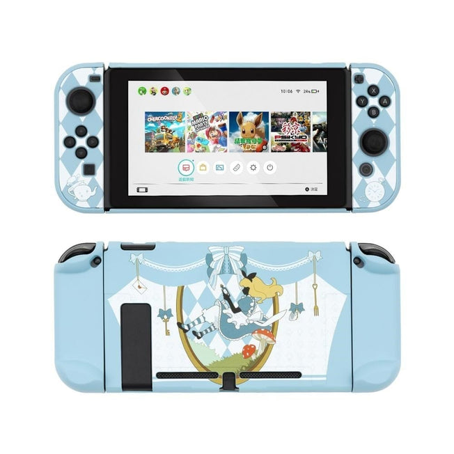 GeekShare Cute Parrot baby Cartoon Fairy League Dessert TPU Soft Cover Back Girp Shell For Nintendo Switch