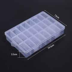 Plastic Jewelry Boxes Plastic Tool Box Adjustable Craft Organizer Storage Beads Bracelet Jewelry Boxes Packaging