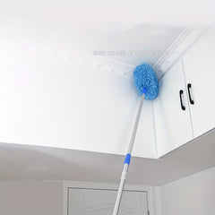 Ceiling Fan Cleaner Dusters With Extension Pole, Dust Removal Brush, Removable And Washable Microfiber Ceiling And Fan Duster,