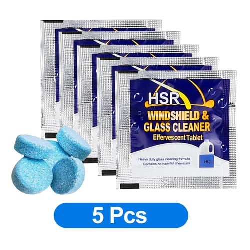 Car Windscreen Cleaner Effervescent Tablet Auto Wiper Glass Solid Cleaning Concentrated Tablets Detergent