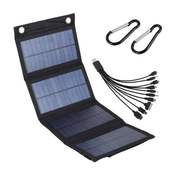 200W Solar Panel Portable Folding Bag USB+DC Output Solar Charger Outdoor Power Supply for Home Mobile Phone Power Generator