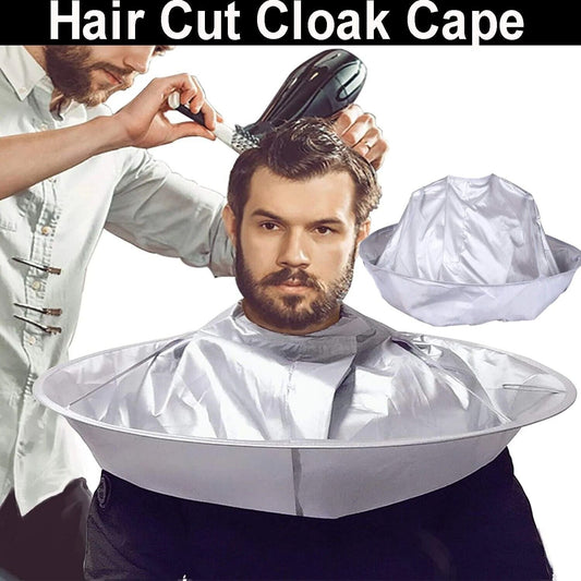 DIY Hair Cutting Cloak Umbrella Capes Apron Coat Salon Barber Stylist Cape Hair Barber Gown Cover Household Cleaning Protecter