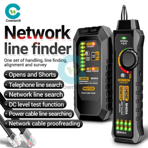Network Cable Finder LAN Cable Finder Tester Anti-Interference Testing Instrument Network Repair
