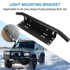 Led Light Bar Bracket License Plate Off Road LED Light Bar Frame Holder Log Light Mount Bracket Universal SUV