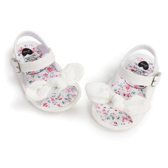 0-18M Fashion Newborn Baby Girls Sandals Princess Shoes Infant Bowknot Toddler Summer Sandals PU Non-slip Shoes - Wowza