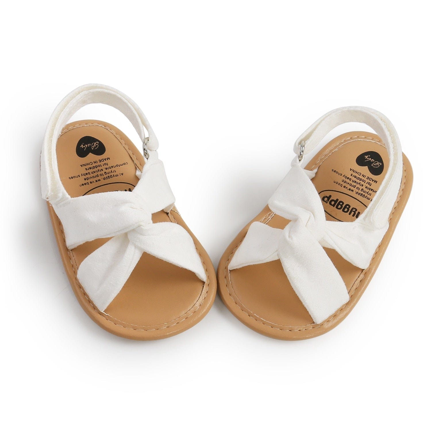 0-18M Fashion Newborn Baby Girls Sandals Princess Shoes Infant Bowknot Toddler Summer Sandals PU Non-slip Shoes - Wowza