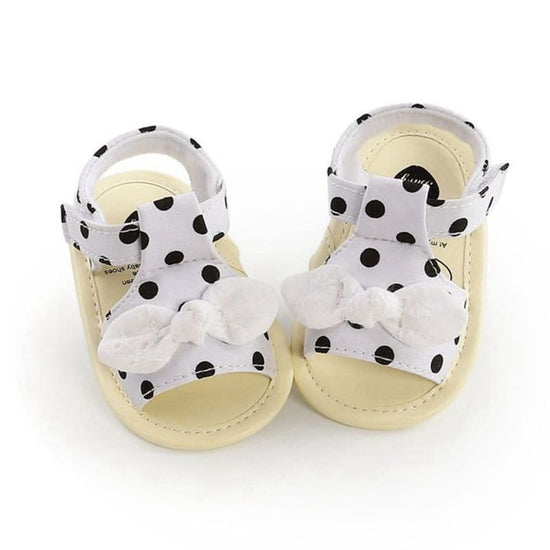 0-18M Fashion Newborn Baby Girls Sandals Princess Shoes Infant Bowknot Toddler Summer Sandals PU Non-slip Shoes - Wowza