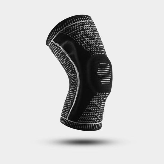 1 Piece Silicone Full Knee Brace Strap Patella Medial Support Strong Meniscus Compression Protection Sport Pads Running Basket - Wowza