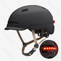 smart4u cycling helmet with tail light led road electric bike helmet for men/women city urban bicycle helmet brake light IPX4