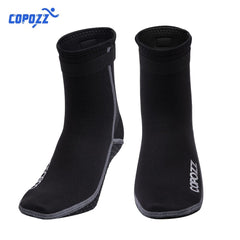 Copozz 3mm Neoprene Beach Swimming Diving Socks Water Sport Anti Slip Shoes Swim Surfing Diving Surfing Socks Beach Boots