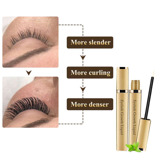 Eyelash Growth Serum Nourishing Essence  Eyelashes Liquid  Enhancer Lengthening Thicker Eyebrow Growth Essential Oil Treatments