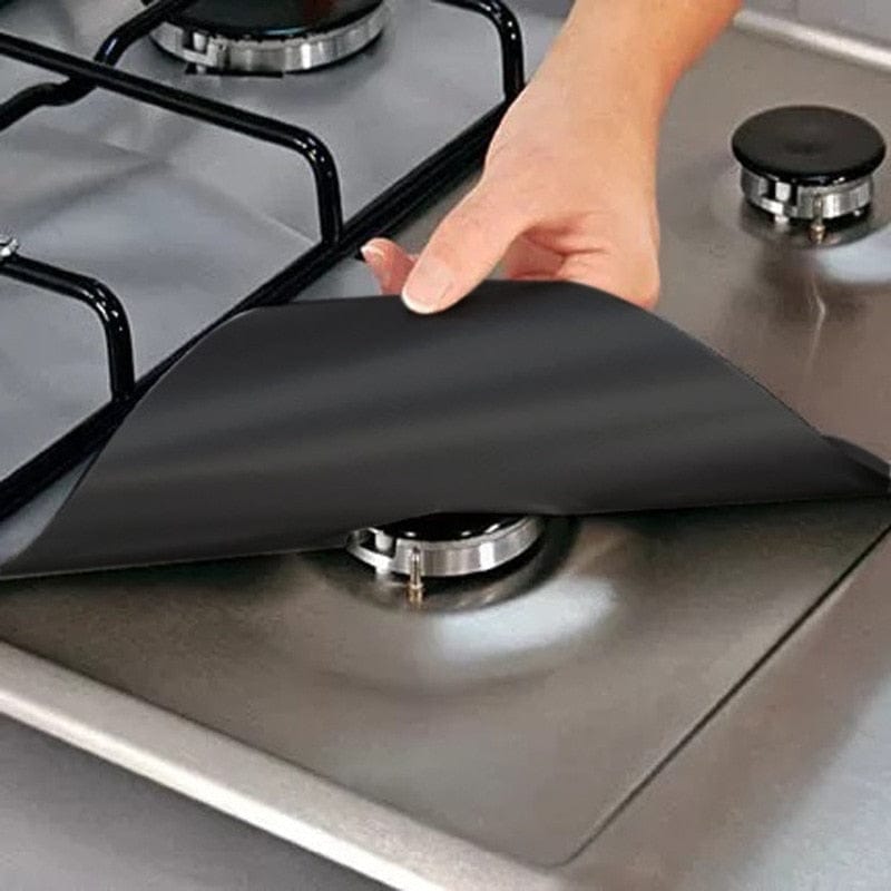1/4PC Stove Protector Cover Liner Gas Stove Protector Gas Stove Stovetop Burner Protector Kitchen Accessories Mat Cooker Cover - Wowza