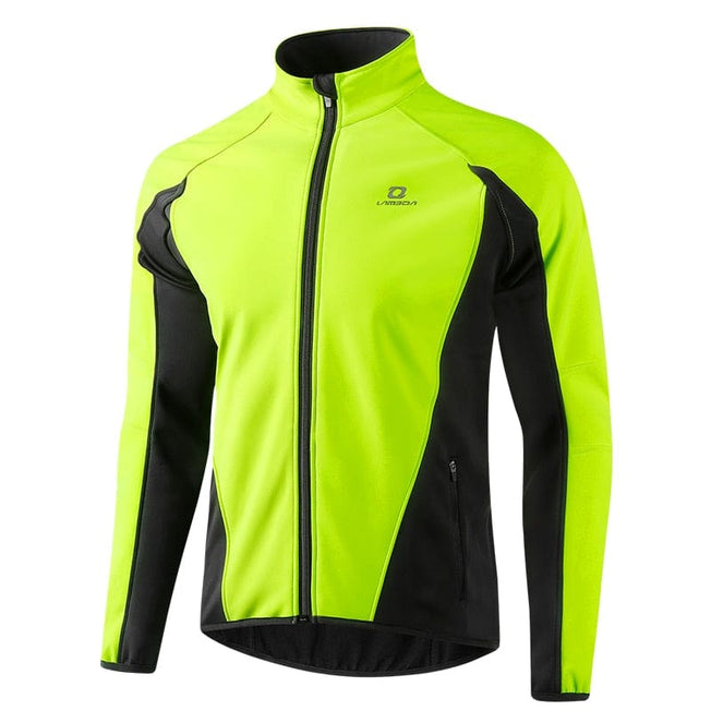 Winter Thermal Cycling Jacket Winter Warm Up Bicycle Clothes Windproof Waterproof Soft Shell Coat Sport MTB Bike Jersey LM8605