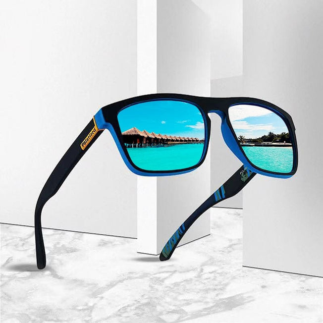 DJXFZLO 2023 New Fashion Guy's Sun Glasses Polarized Sunglasses Men Classic Design Mirror Square Ladies Sun Glasses Women