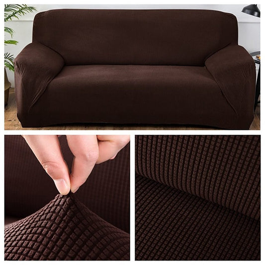 Polar Fleece Fabric Universal Sofa Cover Euro Sofa Covers For Living Room Stretch Sectional Corner Sofa Cover Plaids On The Sofa