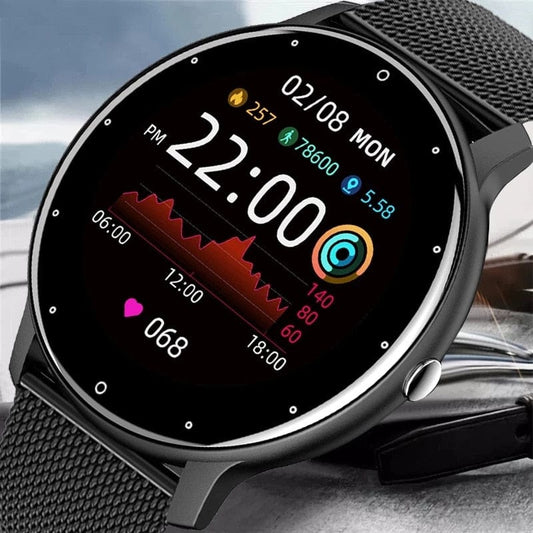 Smartwatch Bluetooth Waterproof Heart Rate Fitness Tracker Smart Watch for iPhone And Android