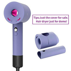 Dyson Hair Dryer Case Washable Anti-Scratch Dust Proof Travel Protective Silicone Case Cover for Dyson Hair Dryer(Not hairdryer)