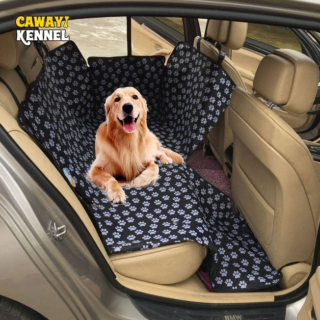 CAWAYI KENNEL Dog Carriers Waterproof Rear Back Pet Dog Car Seat Cover Mats Hammock Protector with Safety Belt Transportin Perro - Wowza