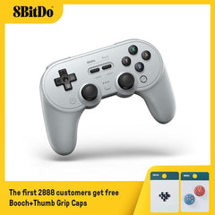 8BitDo Pro 2 Bluetooth Gamepad Controller with Joystick for  Nintendo Switch, PC, macOS, Android, Steam Deck & Raspberry Pi