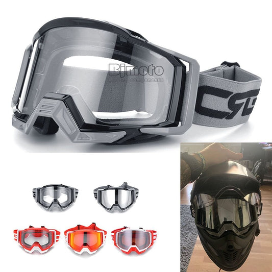 BJMOTO Brand Motocross Goggles Glasses Skiing Sport Eye Ware MX Off Road Helmets Gafas Motorcycle Goggle for ATV DH MTB