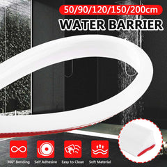 Bathroom Water Stopper Water retaining strip Bendable Bathroom door washing machine Shower Threshold Water shower dam Barrier