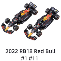 Bburago 1:43 2022 RB18 Red Bull RB16B SF1000 SF90 SF71H RB15 W10 F1 Racing Formula Car Static Simulation Diecast Alloy Model Car