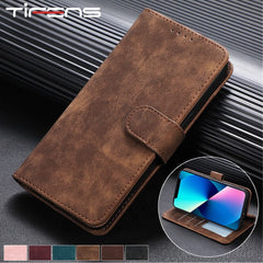 Luxury Leather Phone Case For Huawei P40 P30 Lite Mate 40 Pro Plus P Smart Z Honor 20 Y6P Flip Wallet Card Slots Magnetic Cover