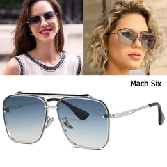 JackJad 2022 Fashion Classic Mach Six Style Gradient Sunglasses Cool Men Vintage Brand Design Sun Glasses Oculos De Sol 2A102