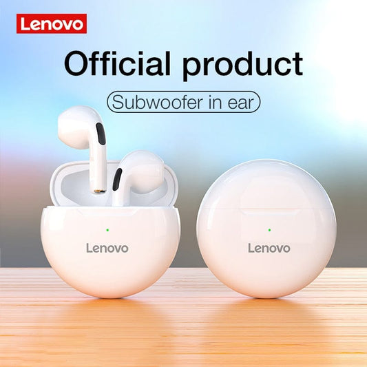 Original Lenovo LivePods HT38 Headphones TWS Wireless Bluetooth Earphone Sports 9D Stereo Bass Headsets For Android IOS Earbuds