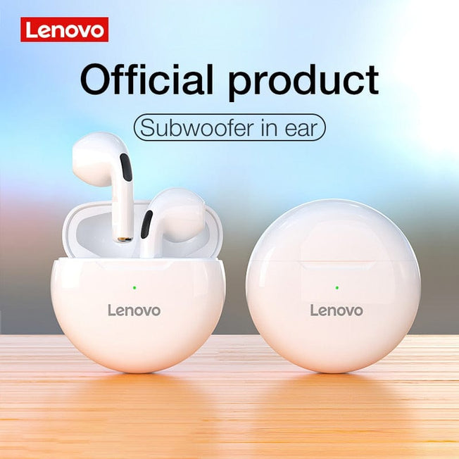 Original Lenovo LivePods HT38 Headphones TWS Wireless Bluetooth Earphone Sports 9D Stereo Bass Headsets For Android IOS Earbuds