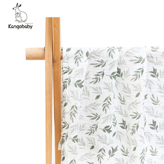 Kangobaby #My Soft Life# Hot Sale All Season Popular Design Muslin Swaddle Blanket